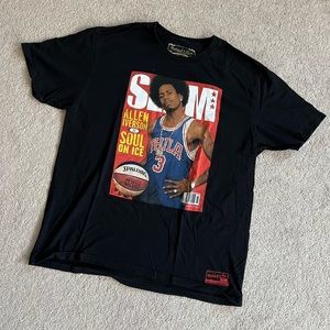 Mitchell & Ness Allen Iverson T shirt XL.
